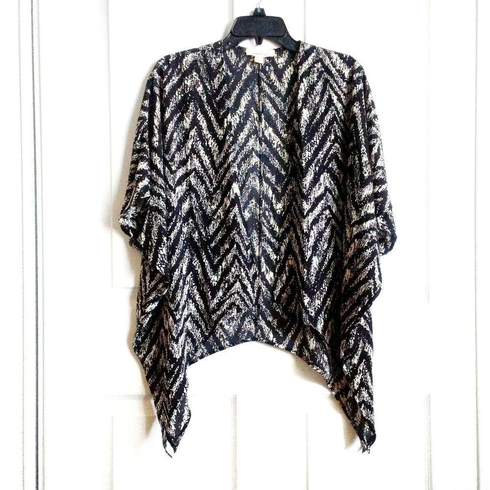 painted threads Patterned Kimono Duster size S
